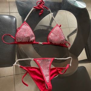 Swarovski Crystals Ingrid Romero competition bikini